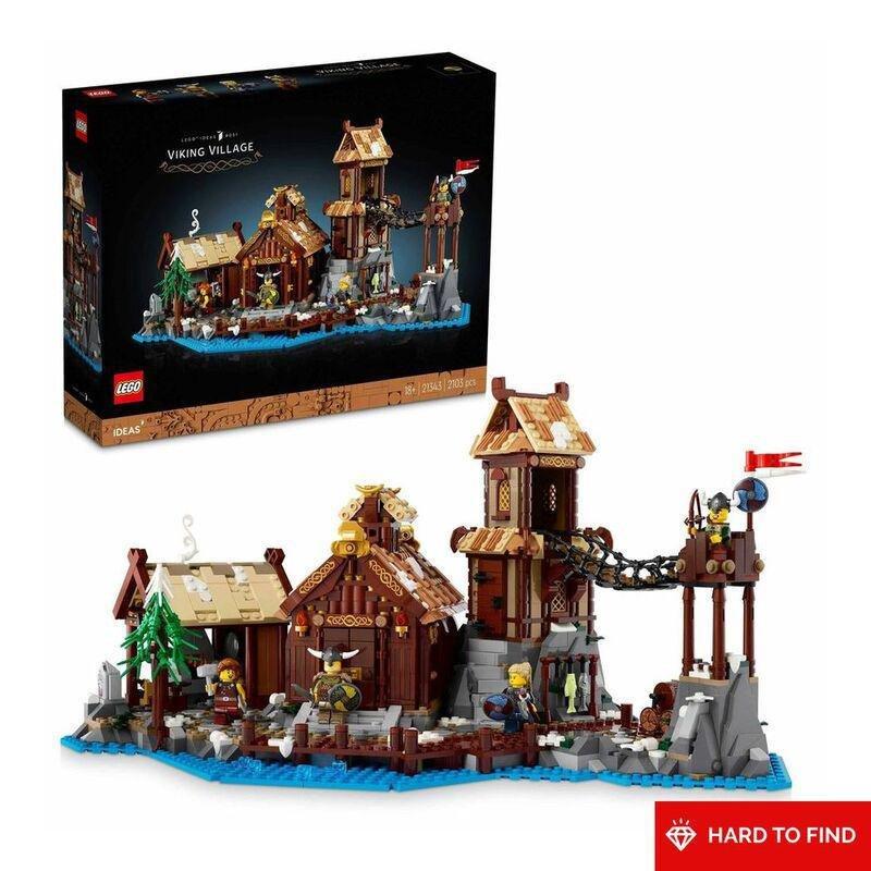LEGO Ideas Viking Village 21343 Building Set for Adults (2103 Pieces), , large image number 0