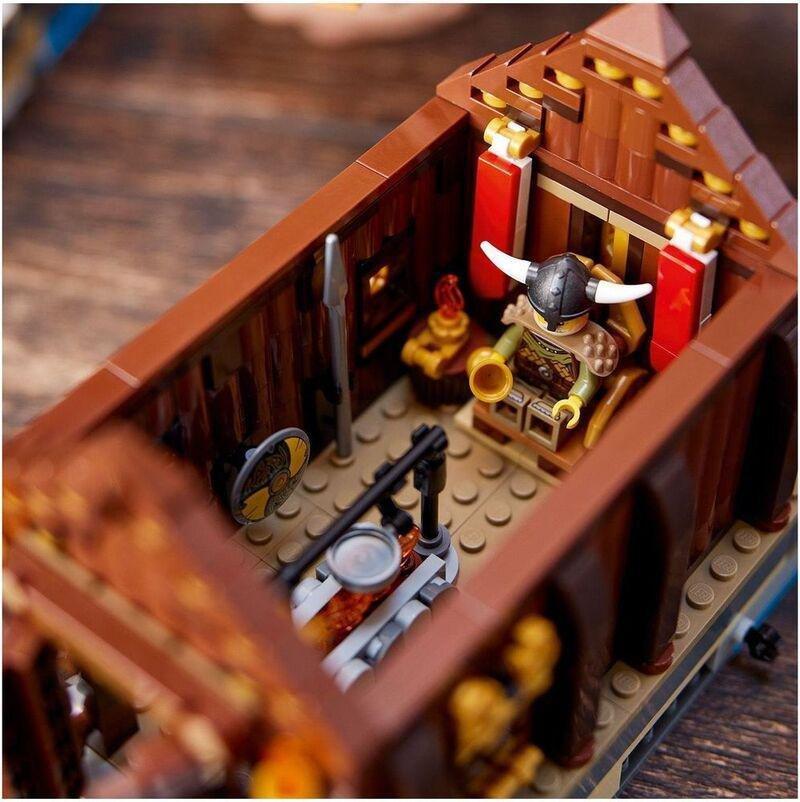 LEGO Ideas Viking Village 21343 Building Set for Adults (2103 Pieces), , large image number 4