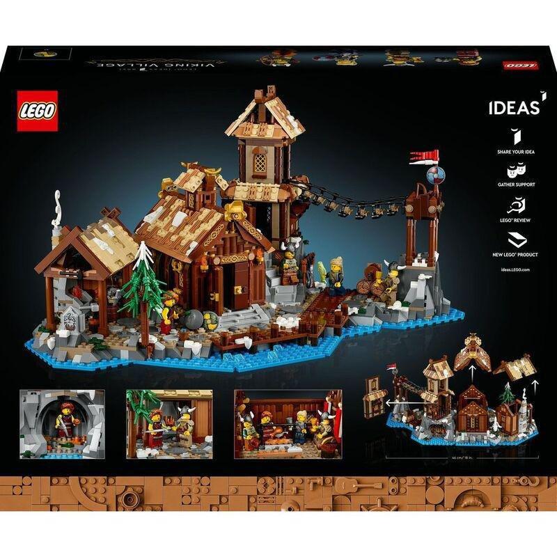 LEGO Ideas Viking Village 21343 Building Set for Adults (2103 Pieces), , large image number 5