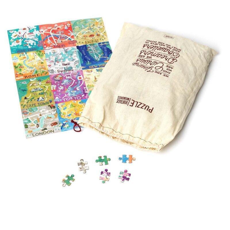 Legami Jigsaw Puzzle - Word Cities (1000 Pieces) (48 X 68cm), , large image number 2