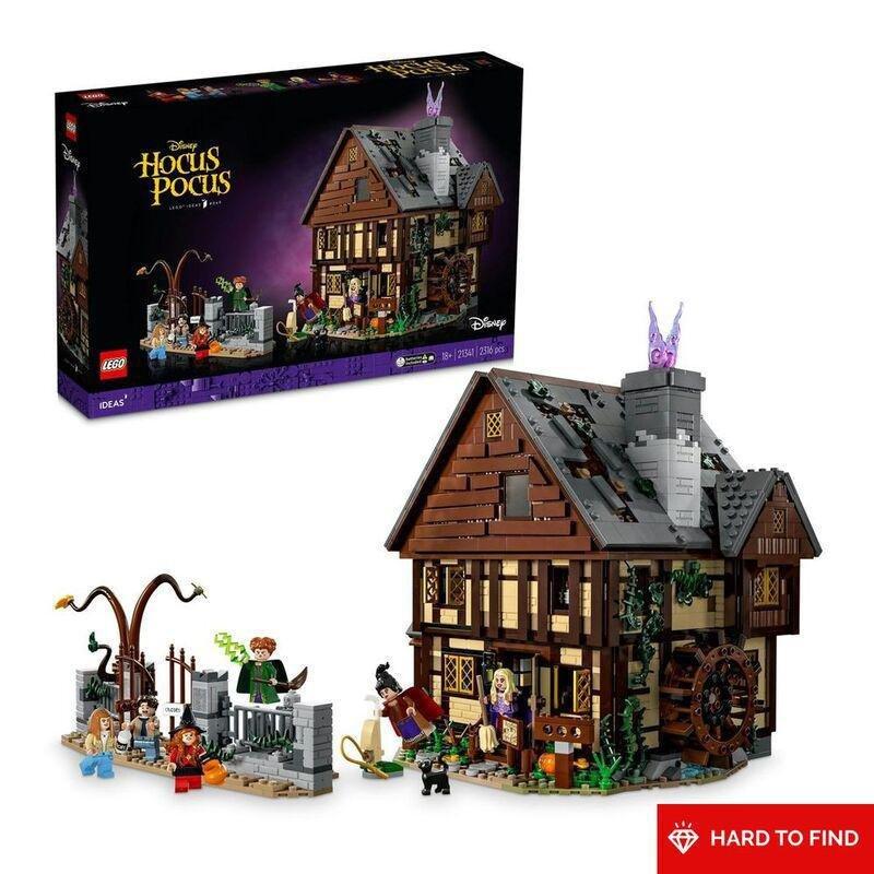 LEGO Ideas Disney Hocus Pocus: The Sanderson Sisters' Cottage 21341 (2316 Pieces), , large image number 0