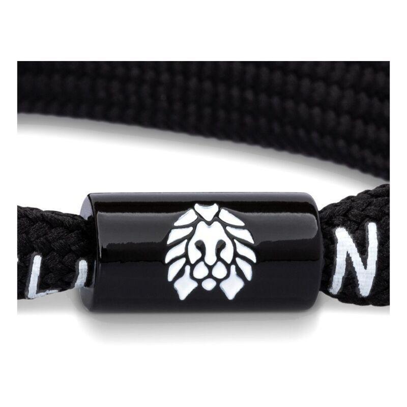 Rastaclat Create Positive Message Men's Single Lace Bracelet - Black, , large image number 2