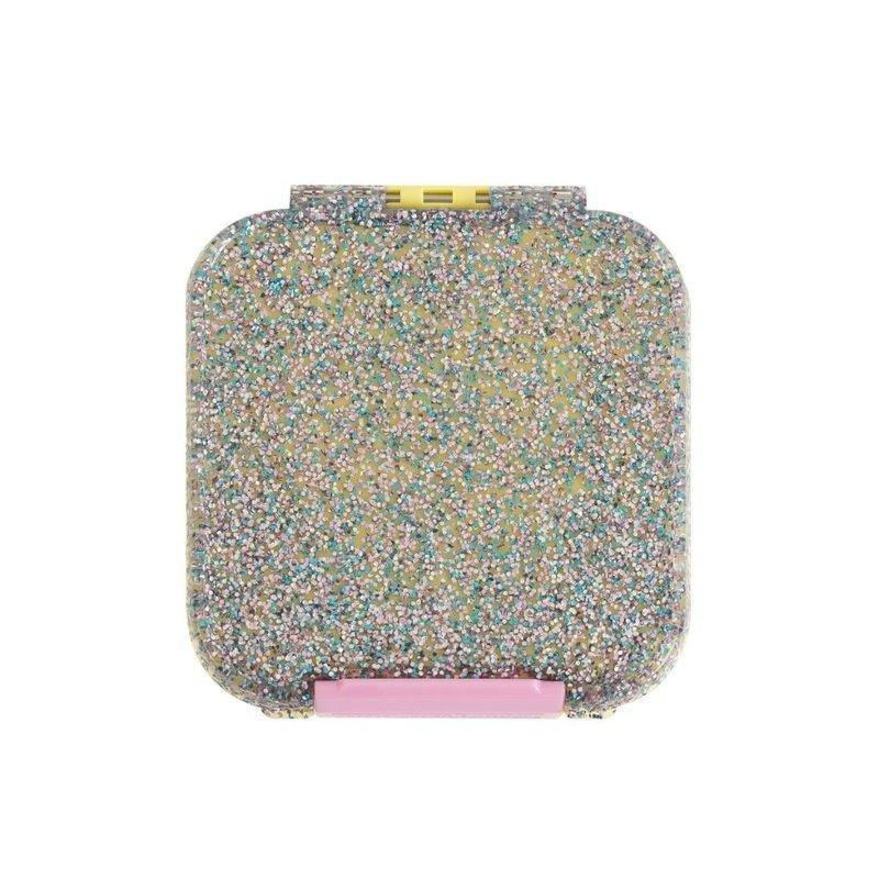 Little Lunch Box Yellow Glitter Bento Two Lunchkit, , large image number 0