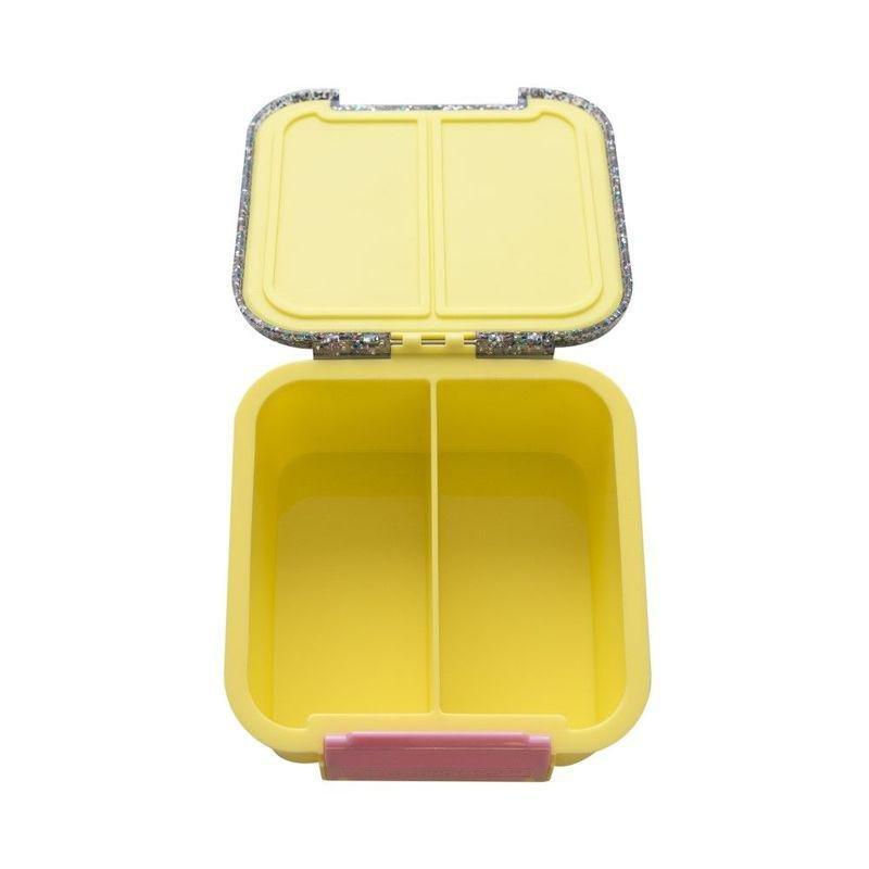 Little Lunch Box Yellow Glitter Bento Two Lunchkit, , large image number 1