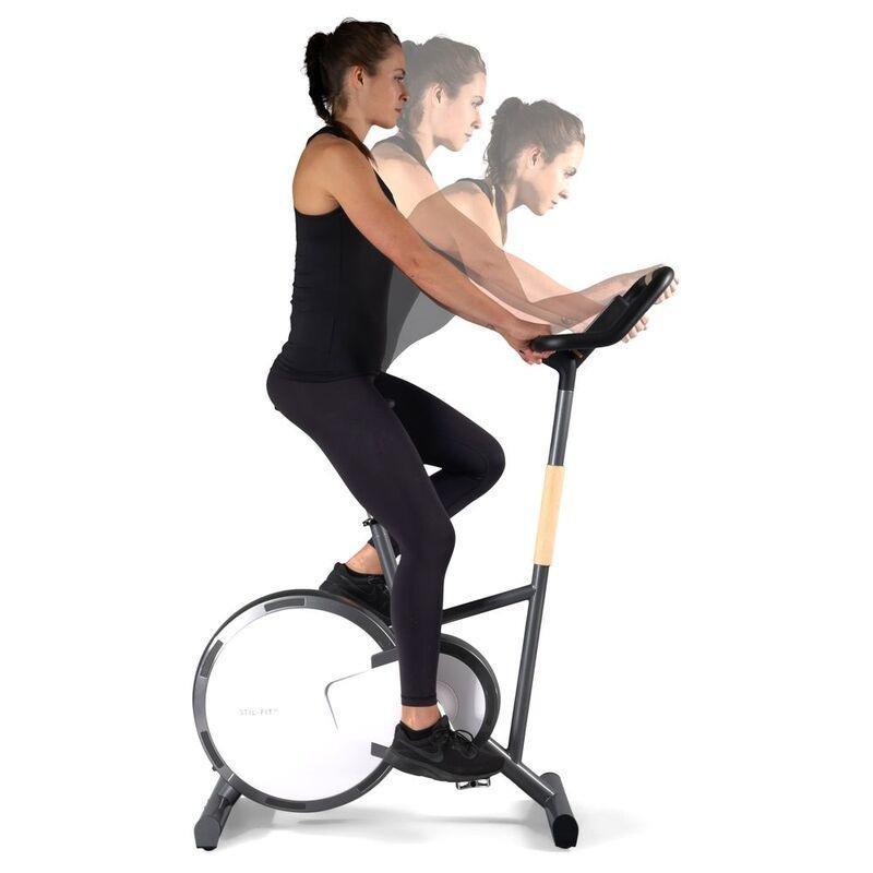 Stil-Fit Ergometer Pure Exercise Bike - White, , large image number 1