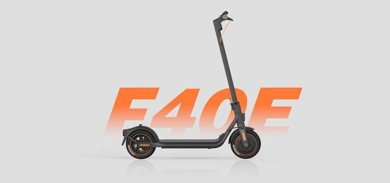 Ninebot By Segway KickScooter F40E - Black, , large image number 10