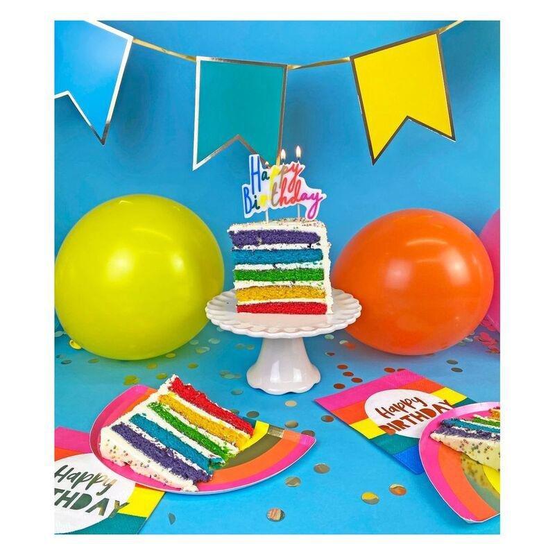 Talking Tables Rainbow Confetti Balloons (7 Filled 5 Solid Colour), , large image number 2