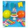 TALKING TABLES - Talking Tables Rainbow Confetti Balloons (7 Filled 5 Solid Colour)