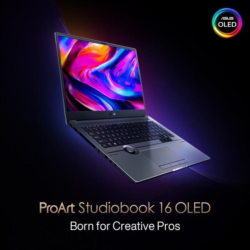 ASUS ProArt Studiobook 16 OLED H5600QR-OLED0R9W Creator Laptop/AMD Ryzen R9-5900HX/32GB RAM/1TB SSD/NVIDIA GeForce RTX3070 8GB/16 inch WQUXGA (3840..., , large image number 1