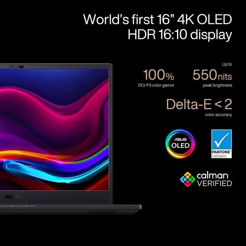 ASUS ProArt Studiobook 16 OLED H5600QR-OLED0R9W Creator Laptop/AMD Ryzen R9-5900HX/32GB RAM/1TB SSD/NVIDIA GeForce RTX3070 8GB/16 inch WQUXGA (3840..., , large image number 5