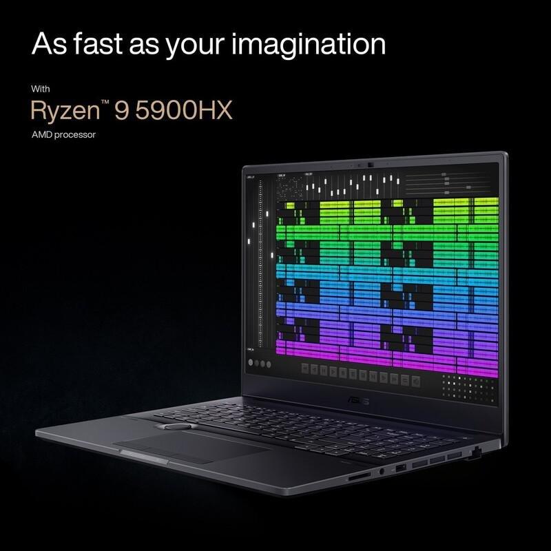ASUS ProArt Studiobook 16 OLED H5600QR-OLED0R9W Creator Laptop/AMD Ryzen R9-5900HX/32GB RAM/1TB SSD/NVIDIA GeForce RTX3070 8GB/16 inch WQUXGA (3840..., , large image number 6