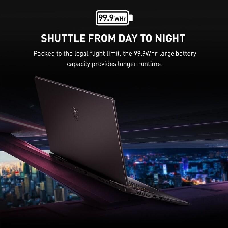 MSI Stealth GS77 12UGS Gaming Laptop intel core i9-12900H/32GB/1TB SSD/NVIDIA GeForce RTX 3070 Ti Max-Q 8GB/17.3-inch FHD/360Hz/Windows 11 Home - C..., , large image number 1