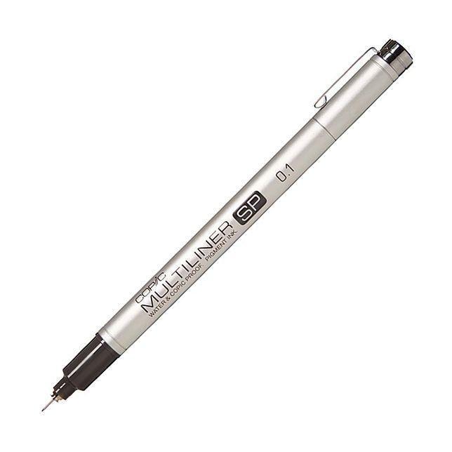 Copic Multiliner SP Refillable Sketching Pen - 0.1mm Nib - Black, , large image number 0