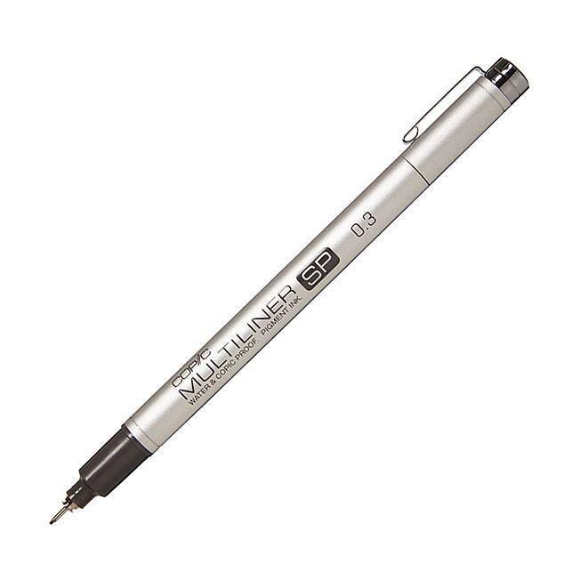 Copic Multiliner SP Refillable Sketching Pen - 0.3mm Nib - Black, , large image number 0