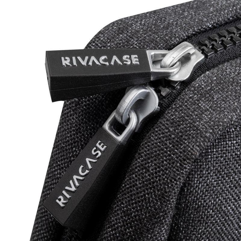 Rivacase Melange Crossbody Bag for Tablets 11-Inch - Black, , large image number 4