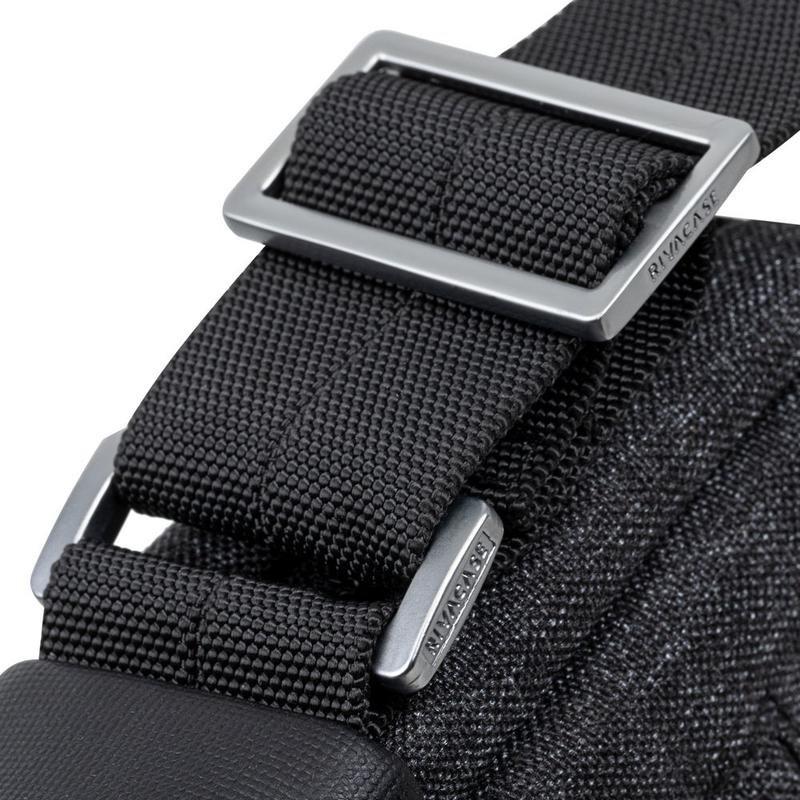 Rivacase Melange Crossbody Bag for Tablets 11-Inch - Black, , large image number 5