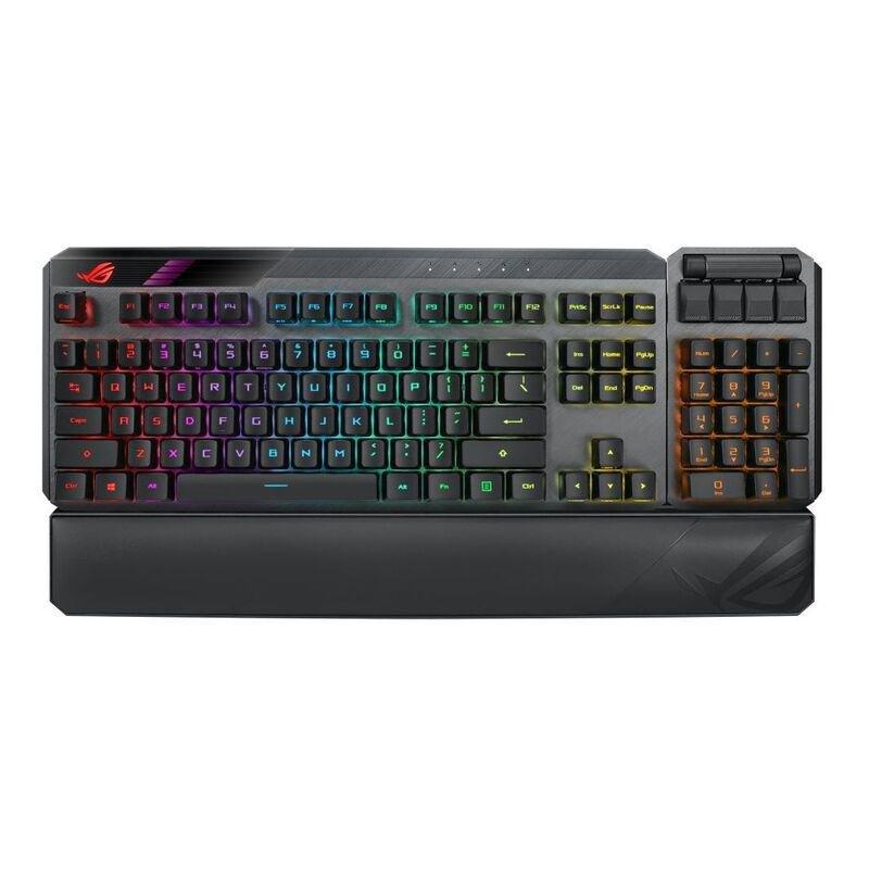 ASUS ROG Claymore II Modular TKL Mechanical Gaming Keyboard with ROG RX Optical Mechanical Switches (Arabic/English), , large image number 0