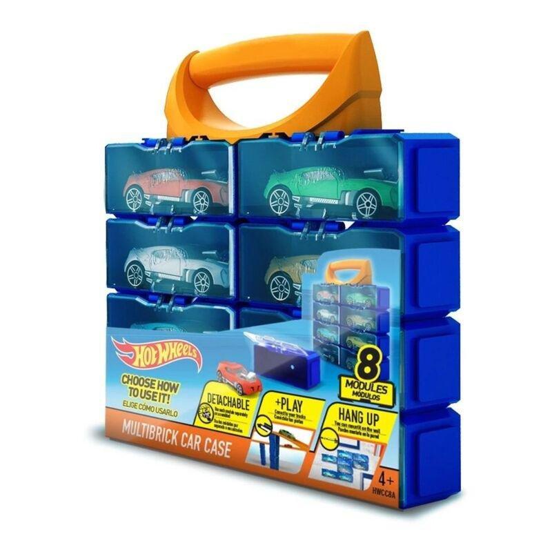 Intek Hot Wheels Multibrick Car Case For 8 Die-Cast Cars 1:64 Scale, , large image number 0