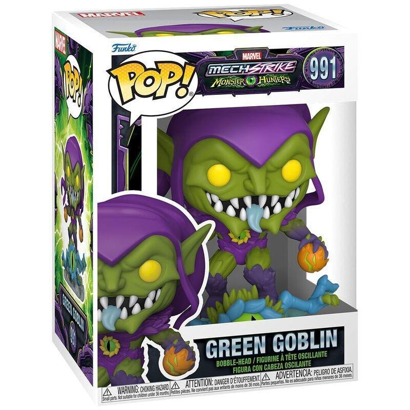 Funko Pop Marvel Mechstrike Monster Hunters Green Goblin Vinyl Figure, , large image number 1