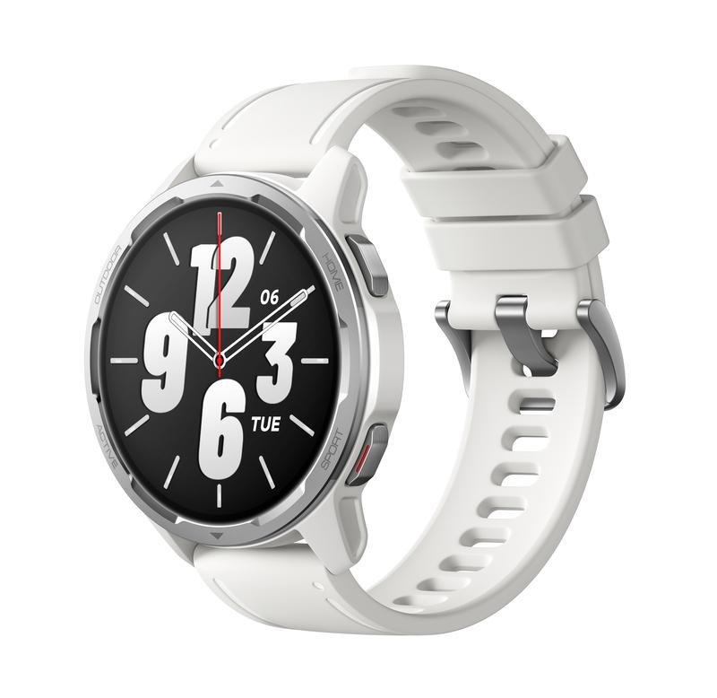 Xiaomi Mi Watch S1 Active Smartwatch - Moon White, , large image number 0