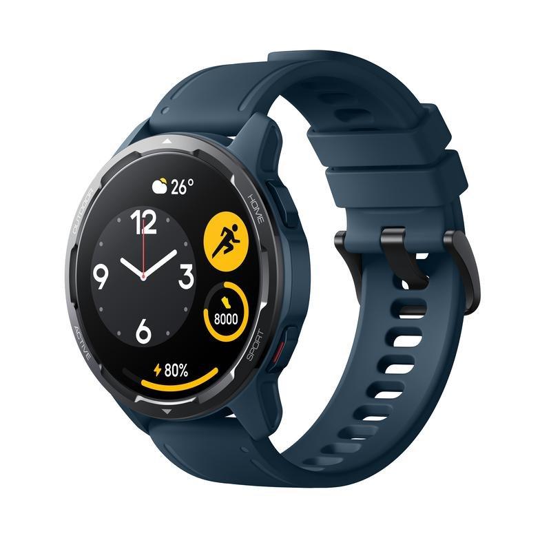 Xiaomi Mi Watch S1 Active Smartwatch - Ocean Blue, , large image number 0