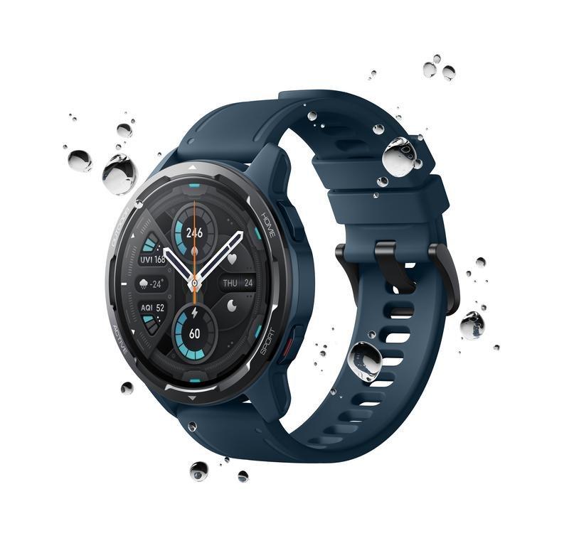 Xiaomi Mi Watch S1 Active Smartwatch - Ocean Blue, , large image number 1