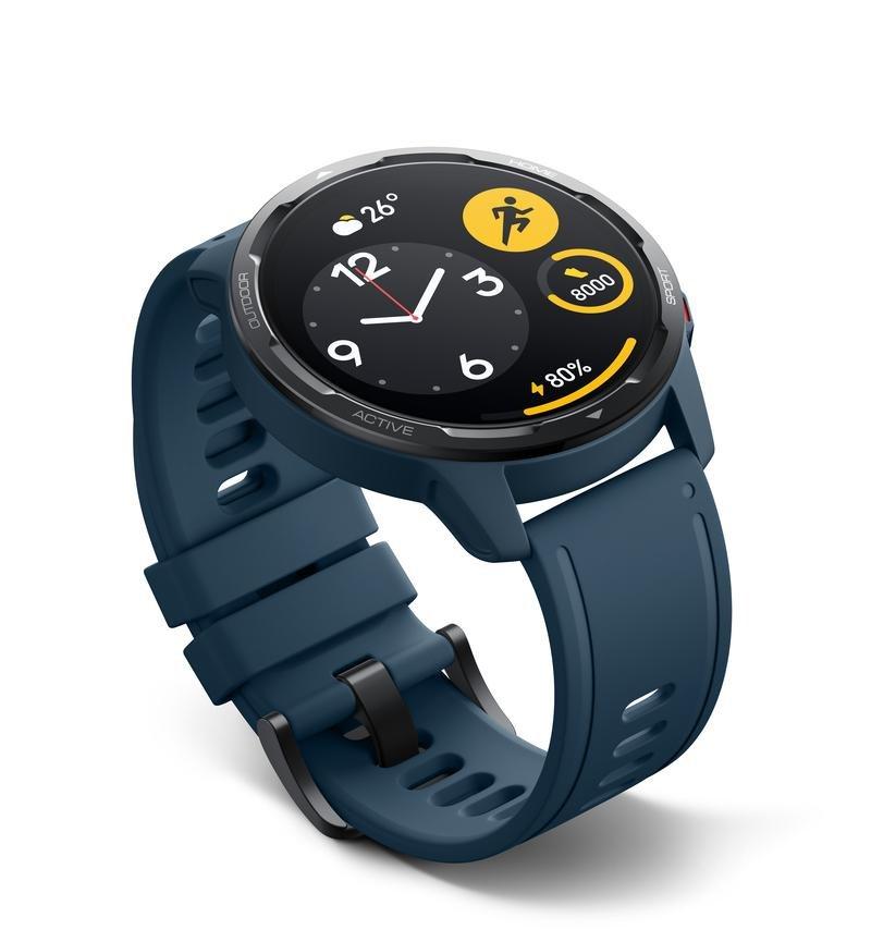 Xiaomi Mi Watch S1 Active Smartwatch - Ocean Blue, , large image number 4