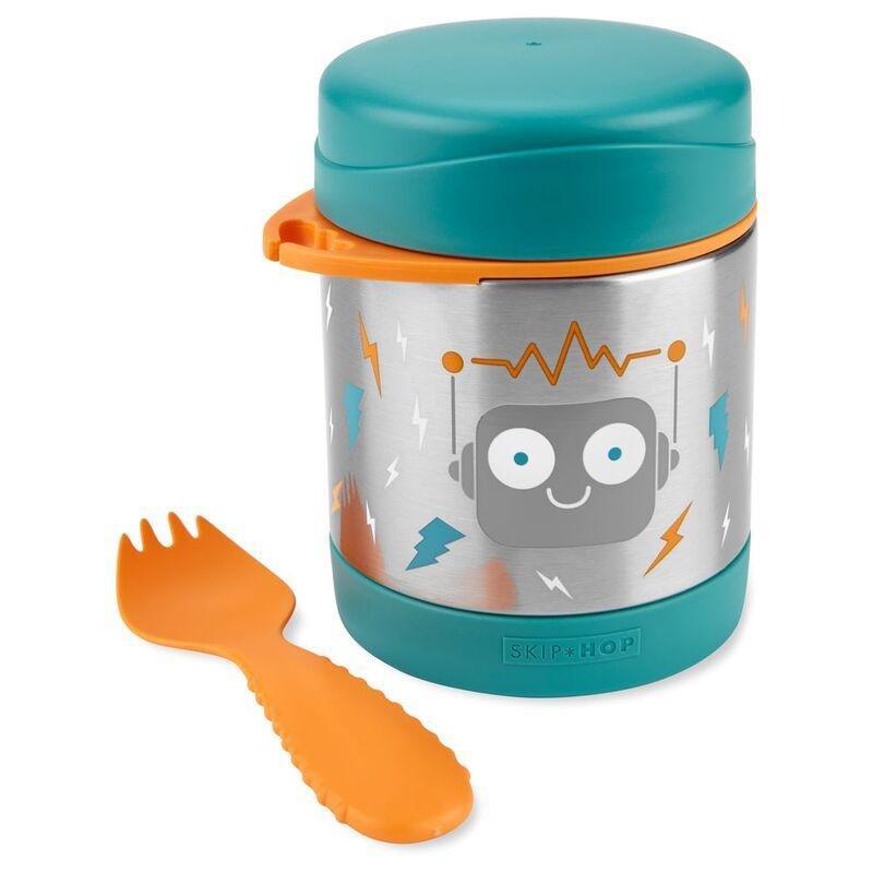 Skip Hop Spark Style Food Jar - Robot, , large image number 1