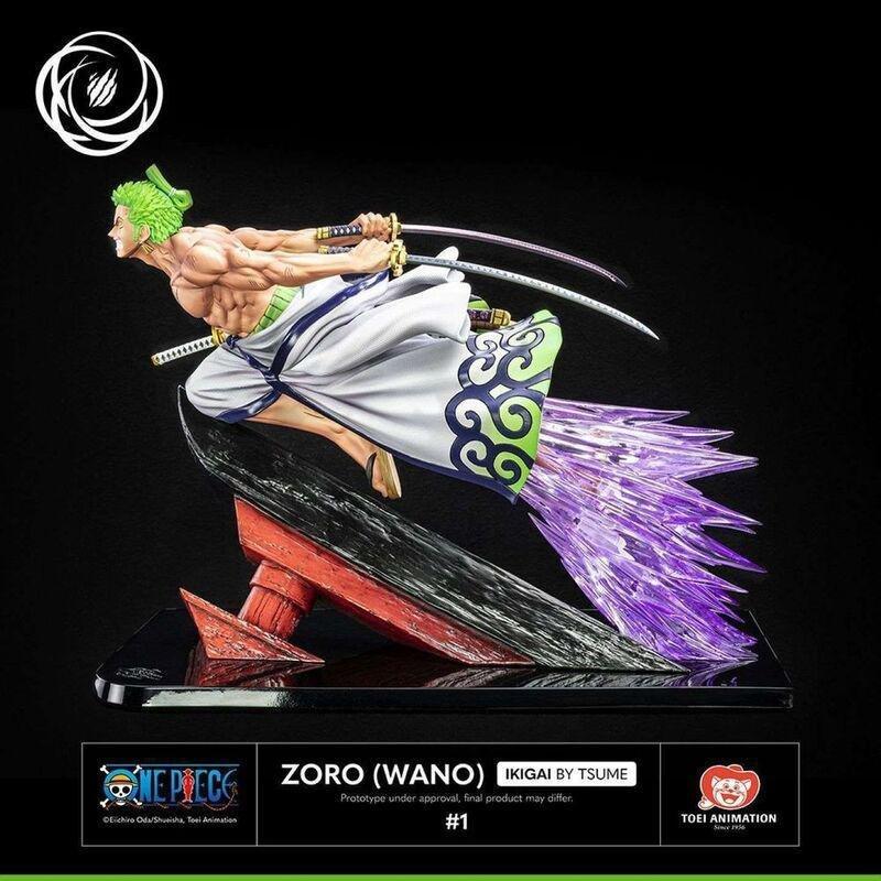 TSUME ART - Tsume Art One Piece Zoro Wano Ikigai Limited Edition 1/6 Scale Statue - 11 inch