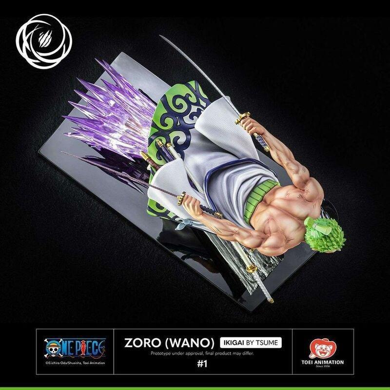 Tsume Art One Piece Zoro Wano Ikigai Limited Edition 1/6 Scale Statue - 11 inch, , large image number 6