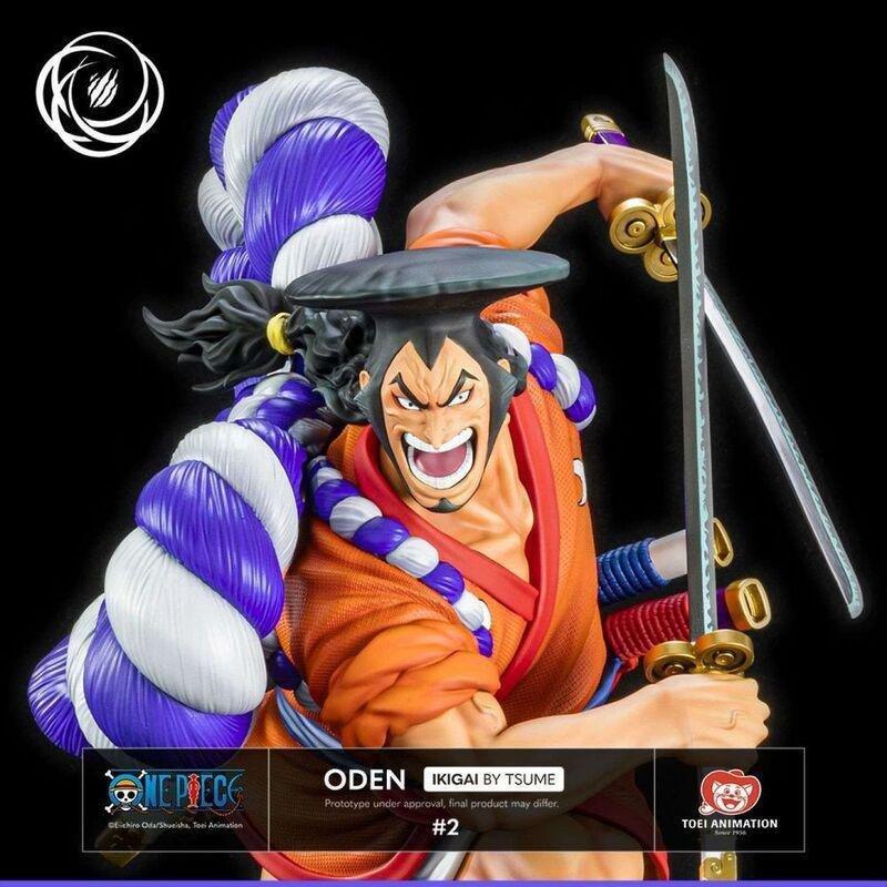Tsume Art One Piece Kozuki Oden Wano Ikigai Limited Edition 1/6 Scale Statue - 17 inch, , large image number 4