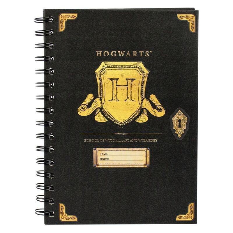 Blue Sky Designs Harry Potter A5 Wiro Hogwarts Shield Notebook, , large image number 0