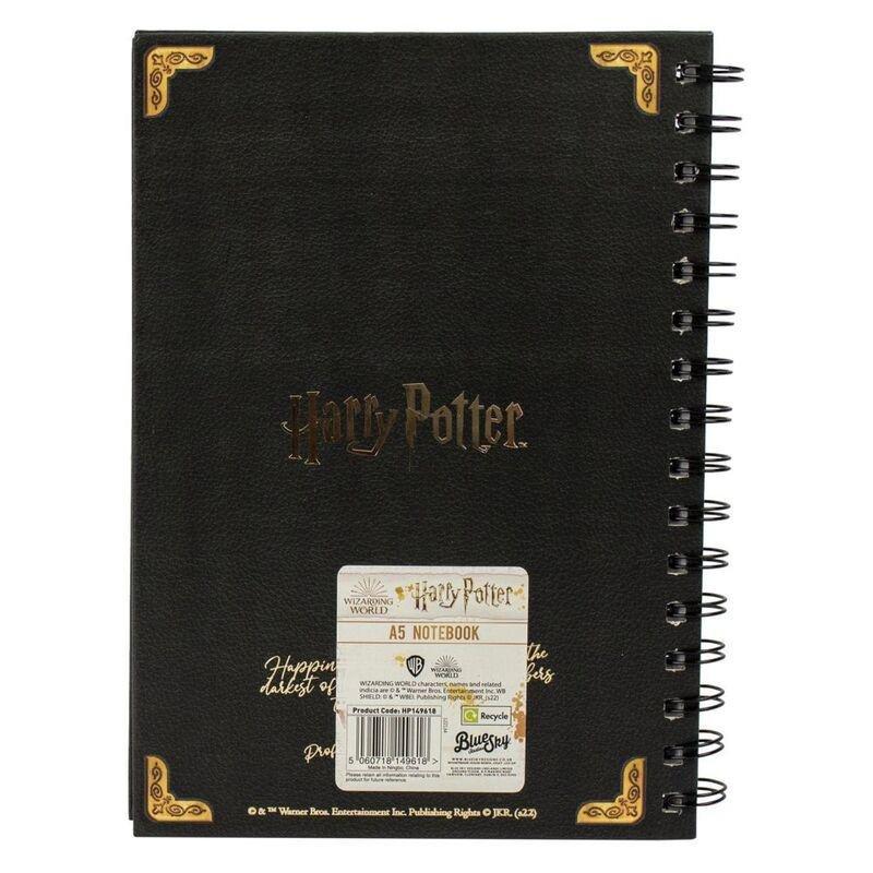 Blue Sky Designs Harry Potter A5 Wiro Hogwarts Shield Notebook, , large image number 2