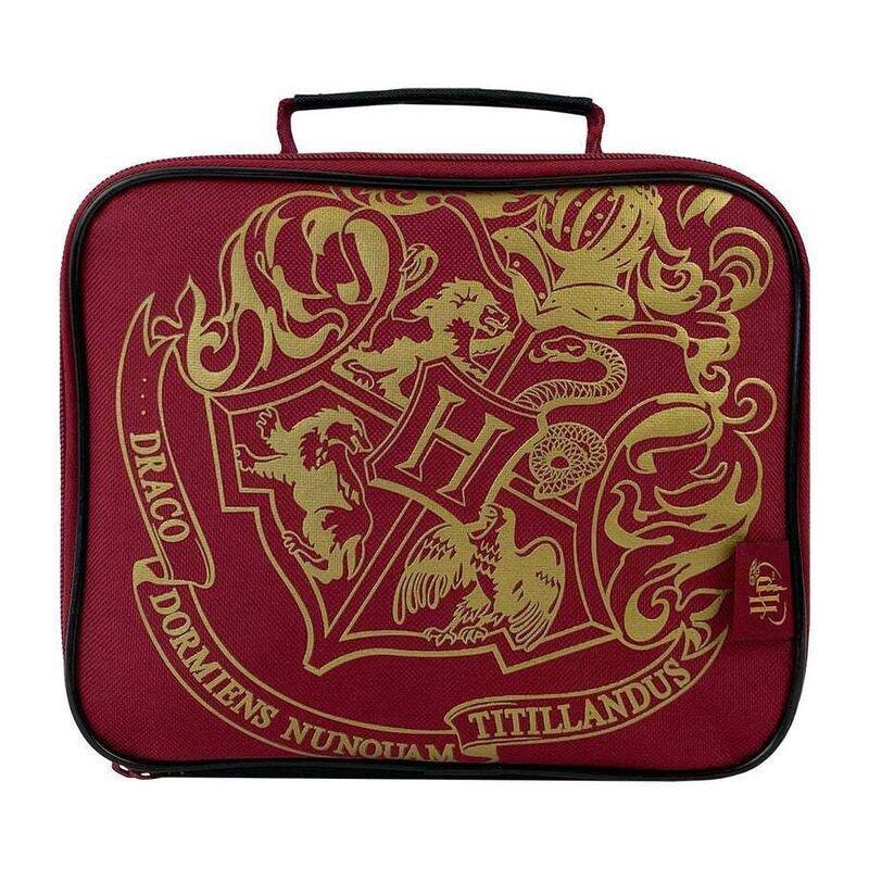 Blue Sky Designs Harry Potter Basic Lunch Bag Burgundy Crest, , large image number 0