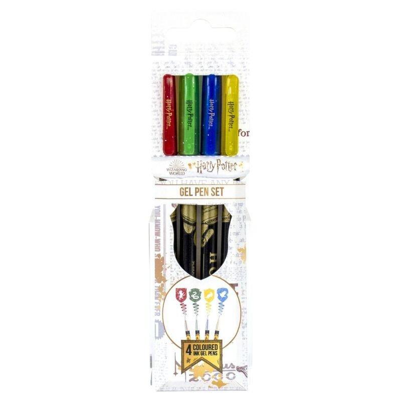 Blue Sky Designs Harry Potter Gel Pens Hogwarts Shield Window Box, , large image number 0