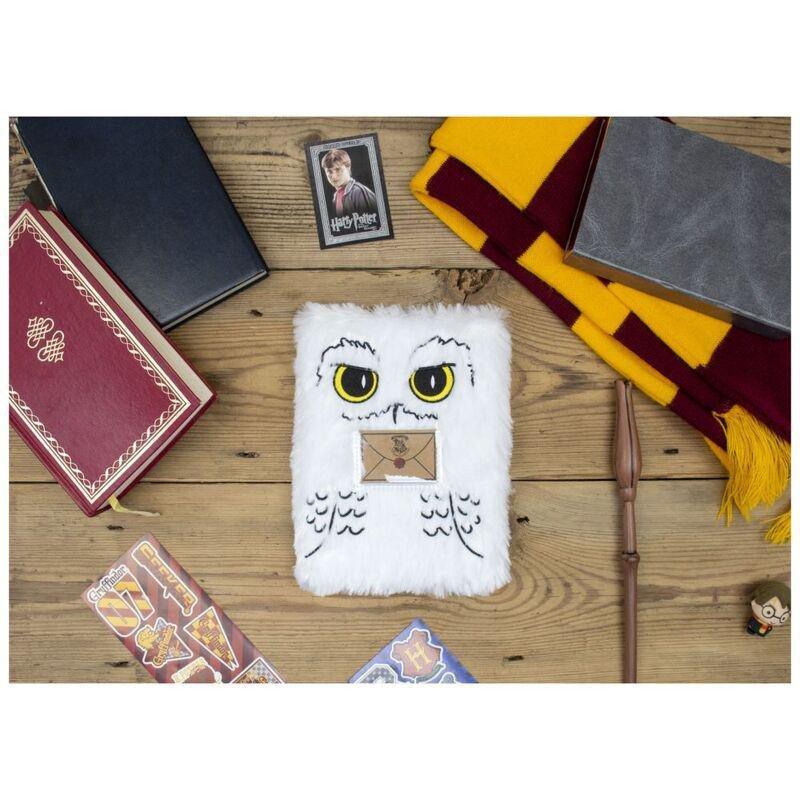 Blue Sky Designs Harry Potter A5 Plush Hedwig Notebook, , large image number 1