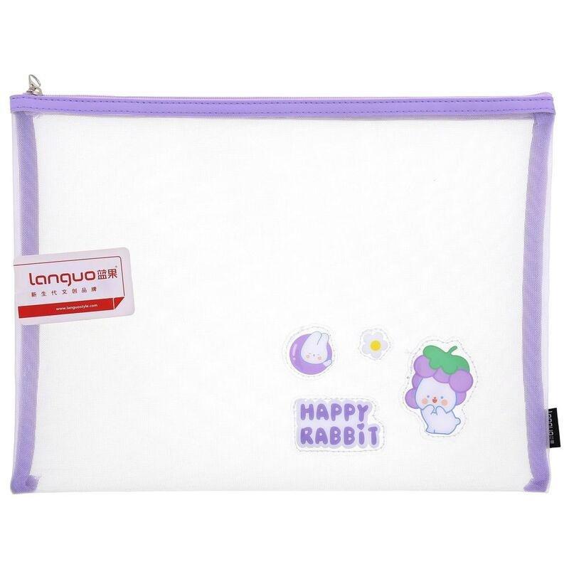Languo Happy Rabbit A4 File Pouch, , medium