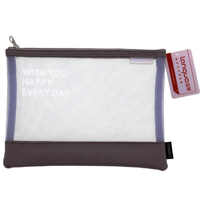 Languo Mesh Style A4 File Pouch, , large image number 0
