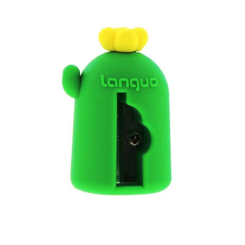Languo Cactus Shape Creative Silicone Pencil Sharpener, , large image number 0