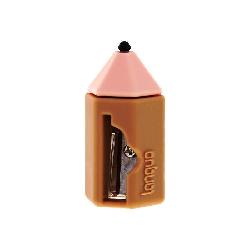 Languo Pencil Shape Creative Silicone Pencil Sharpener, , large image number 0