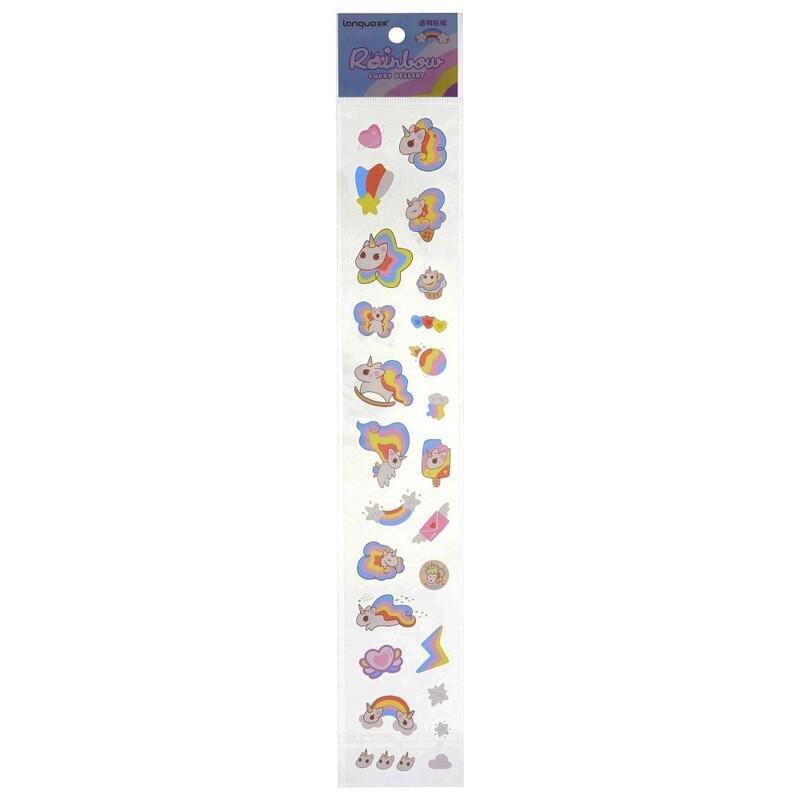 Languo Rainbow Unicorn Creative Pet Sticky Notes, , medium