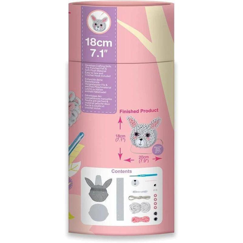 Avenir Loopie Fun My First Plush Bag Sewing Kit - Bunny, , large image number 3