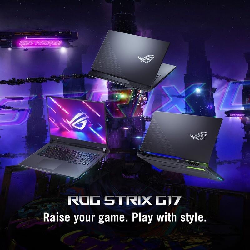 ASUS ROG Strix G17 G713RM-KH011W Gaming Laptop AMD Ryzen 7-6800H/16GB RAM/1TB SSD/NVIDIA GeForce RTX 3060 6GB/17.3 FHD (1920x1080) 360Hz/Windows 11..., , large image number 2