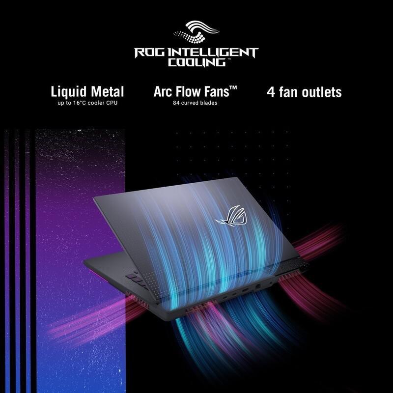 ASUS ROG Strix G17 G713RM-KH011W Gaming Laptop AMD Ryzen 7-6800H/16GB RAM/1TB SSD/NVIDIA GeForce RTX 3060 6GB/17.3 FHD (1920x1080) 360Hz/Windows 11..., , large image number 3