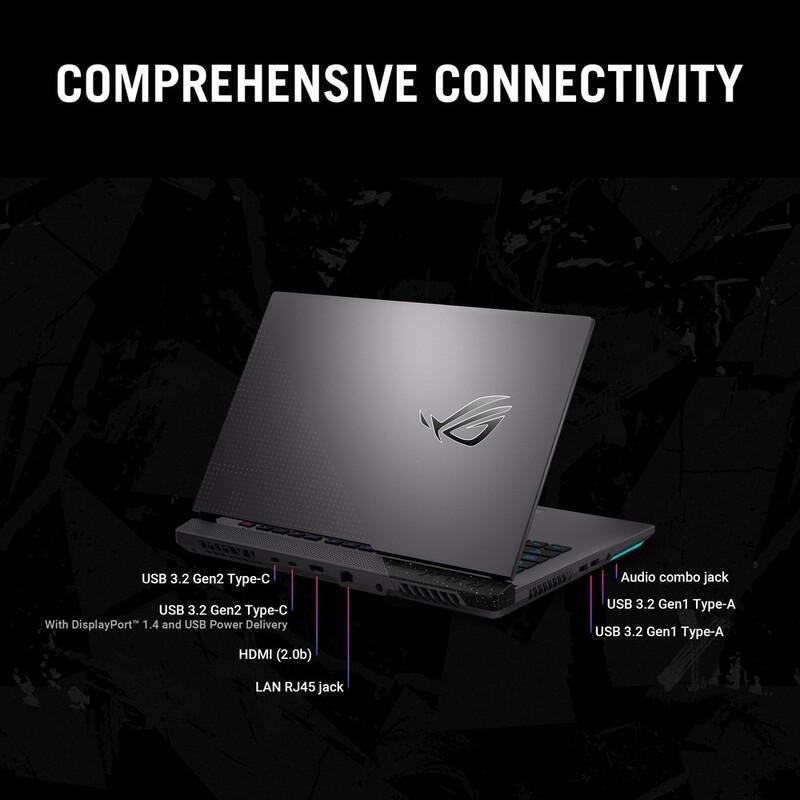 ASUS ROG Strix G17 G713RM-KH011W Gaming Laptop AMD Ryzen 7-6800H/16GB RAM/1TB SSD/NVIDIA GeForce RTX 3060 6GB/17.3 FHD (1920x1080) 360Hz/Windows 11..., , large image number 4