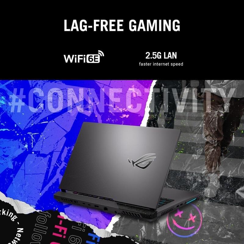 ASUS ROG Strix G17 G713RM-KH011W Gaming Laptop AMD Ryzen 7-6800H/16GB RAM/1TB SSD/NVIDIA GeForce RTX 3060 6GB/17.3 FHD (1920x1080) 360Hz/Windows 11..., , large image number 8