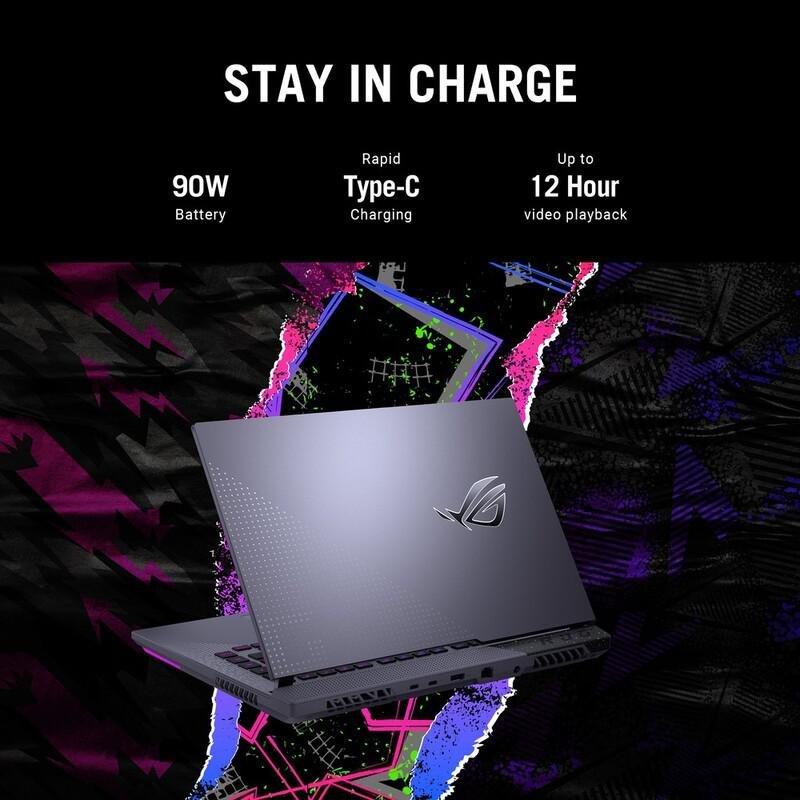 ASUS ROG Strix G17 G713RM-KH011W Gaming Laptop AMD Ryzen 7-6800H/16GB RAM/1TB SSD/NVIDIA GeForce RTX 3060 6GB/17.3 FHD (1920x1080) 360Hz/Windows 11..., , large image number 9