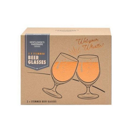GENTLEMEN'S HARDWARE - Gentlemen's Hardware Tulip Beer Glasses (Set of 2)