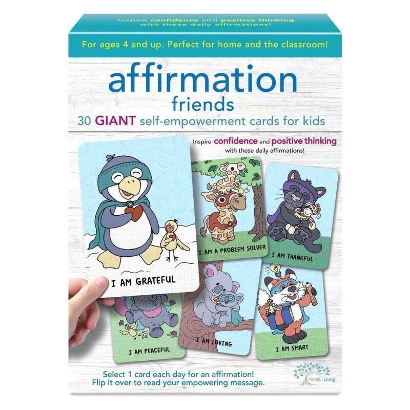 Merchant Ambassador Mindful Living Affirmation Friends Cards, , large image number 0