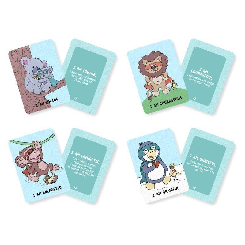 Merchant Ambassador Mindful Living Affirmation Friends Cards, , large image number 1